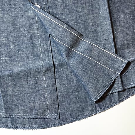 1970's DEE CEE Chambray L/S Shirt Deadstock