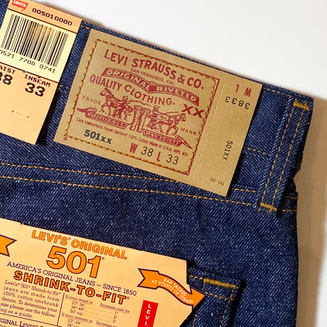 1990's Levi's 501 Denim Pants Deadstock