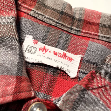 1960's E&W Rayon L/S Shirt