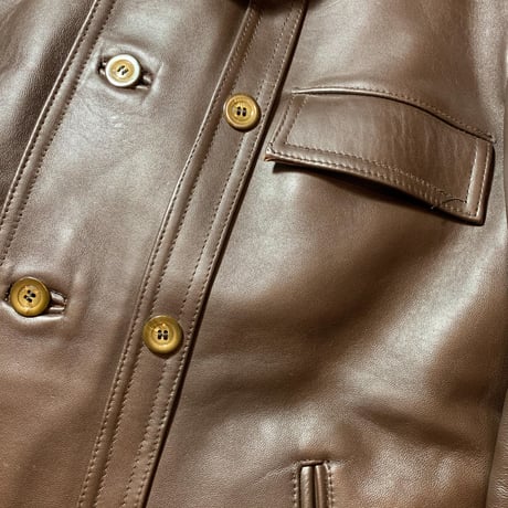 1960's GVF Corbusier Leather Jacket