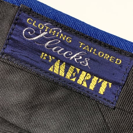 1960's MERIT Tapered Slacks Deadstock