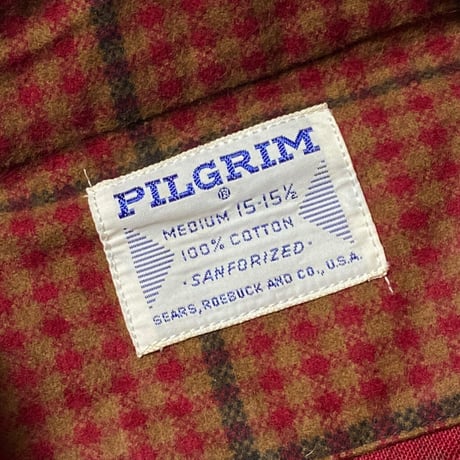 1950's Pilgrim Flannel L/S Shirt Deadstock