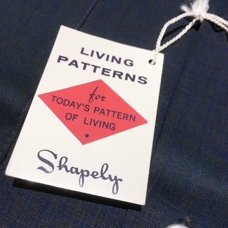 1960's Shapely L/S Shirt Deadstock
