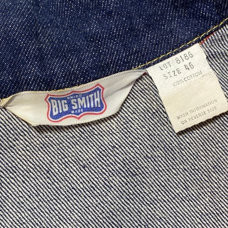 1960's〜 BIG SMITH Denim Jacket