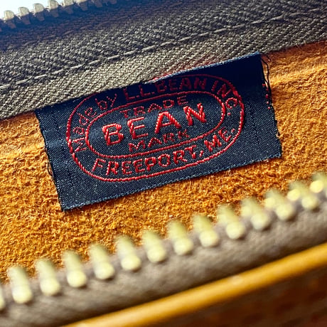 1950's L.L.Bean Leather Tuckle Case