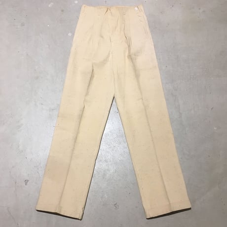 1950's Beverly Blues Cotton Trousers Deadstock