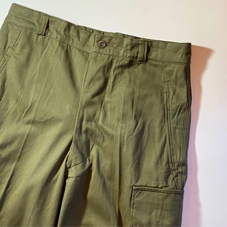 1950〜60's French Army M-47 Herringbone Trousers Deadstock