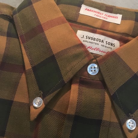 1960's J.SVOBADASONS L/S Shirt Deadstock