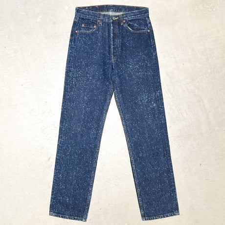 1980's Levi's 501 Galactic Washed Denim Pants