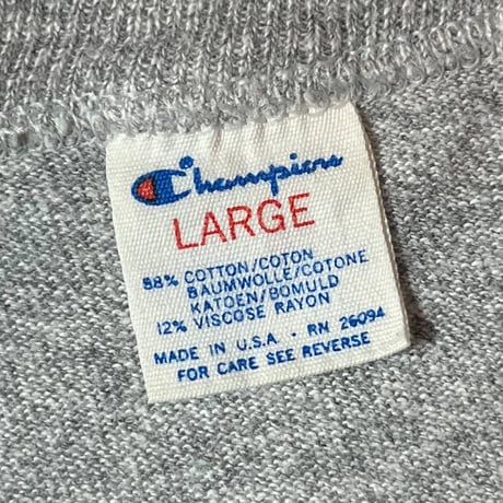 1980's Champion Printed Tee
