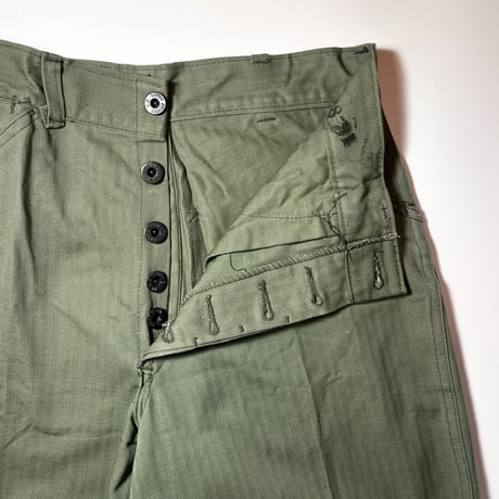 1940's USMC P-41 Herringbone Trousers Deadstock