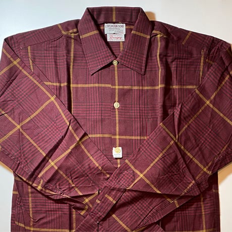 1960's J.SVOBODA SONS L/S Shirt Deadstock