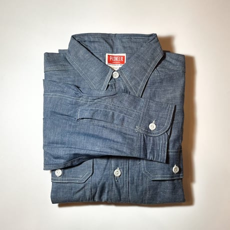 1950's PIONEER Chambray L/S Shirt Deadstock