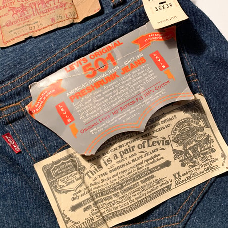 1980's Levi's 501 Denim Pants Deadstock