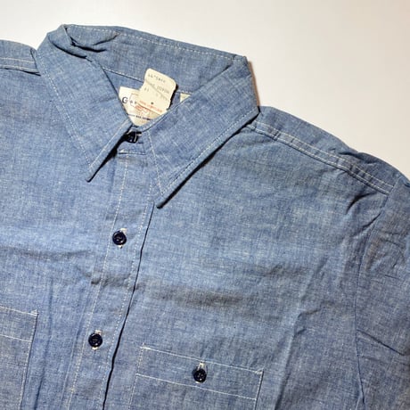 1960〜70's Coast-Wide Chambray L/S Shirt Deadstock