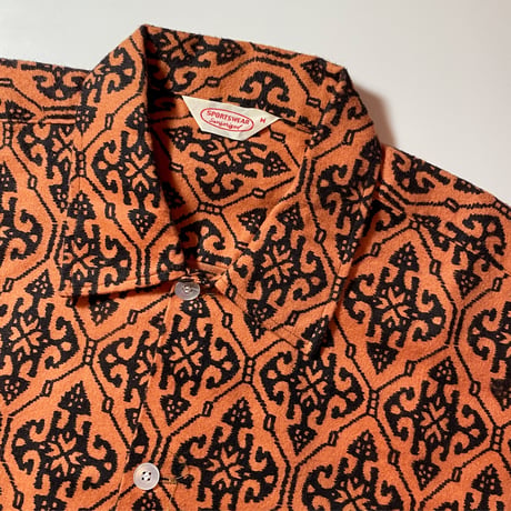 1960's SPORTSWEAR Flannel L/S Shirt Deadstock