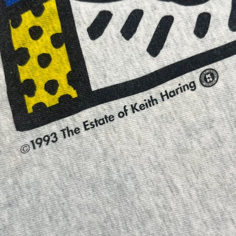 1990's Unknown Keith Haring Printed Tee