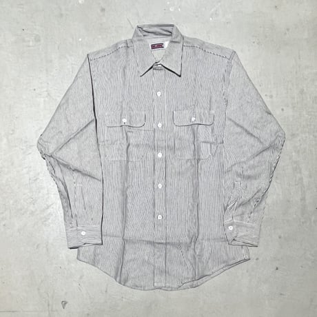 1980's BIG MAC Hickory L/S Shirt Deadstock