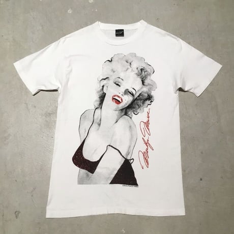 1990's DIAMOND DUST Marilyn Monroe Printed Tee