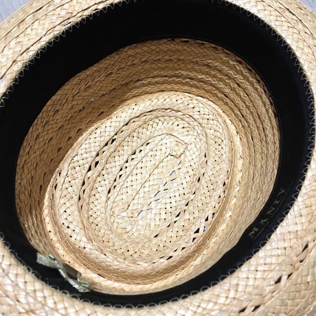 1960's MANLY Straw Hat Deadstock