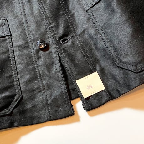 1950's Eska Black Moleskin Jacket