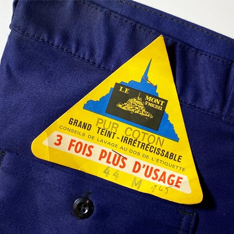 1950's LE MONT ST MICHEL Moleskin Trousers Deadstock