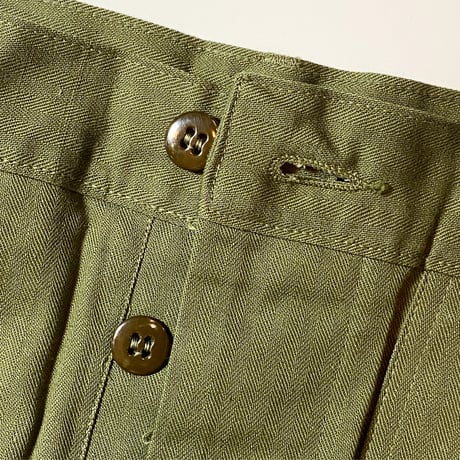 1950's US.ARMY M-47 Herringbone Trousers Deadstock