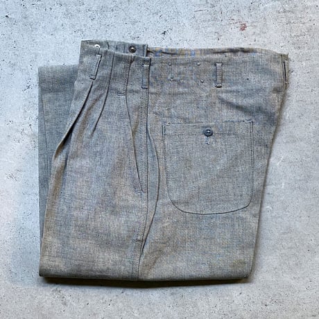 1950's〜 Unknown Cotton Trousers Deadstock