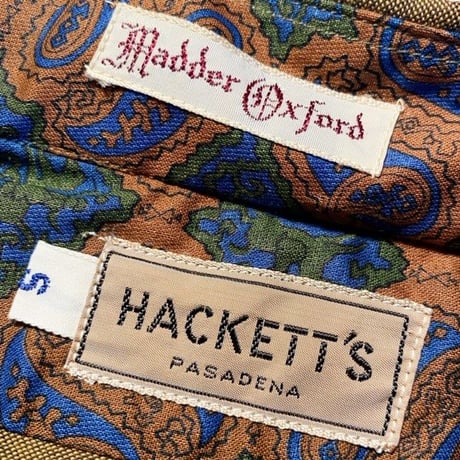 1960's HACKETT'S L/S Shirt