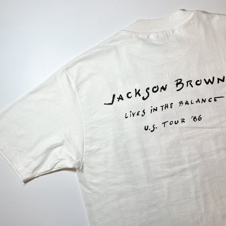 1980's〜 Hanes Jackson Browne Printed Tee