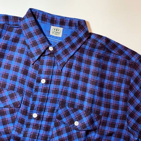 1960's KEY Flannel L/S Shirt Deadstock