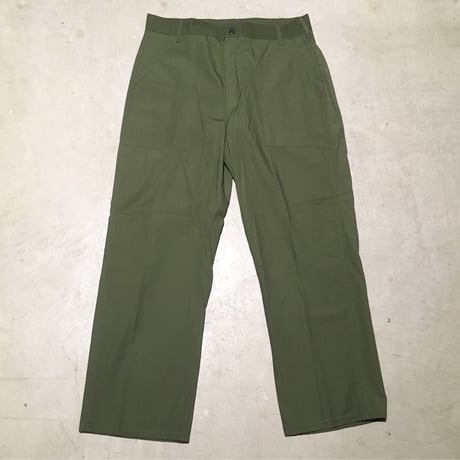1960's Unknown Poplin Utility Trousers Deadstock