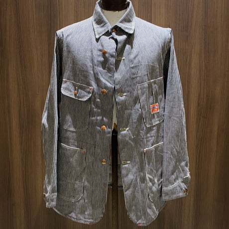 1940〜50's PIONEER Hickory Coverall Deadstock