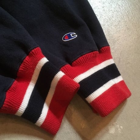 1990's Champion Reverse Weave V-neck Sweat