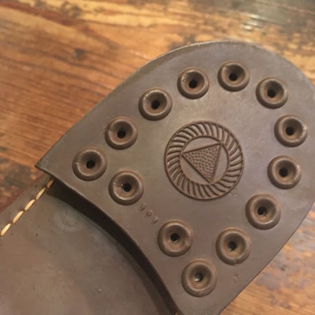 1940〜50's Unknown Leather Shoes Deadstock