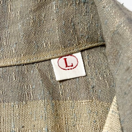 1960's De Luxe Rayon L/S Shirt Deadstock
