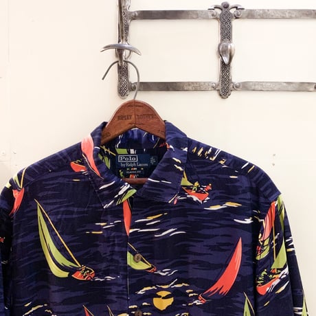 1990's〜 Polo by Ralph Lauren Rayon S/S Shirt