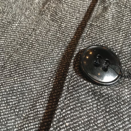 1950's Le Bucheur d'Armentieres Black Chambray Atelier Coat Deadstock