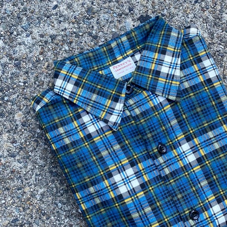 1960's PENNEY'S Flannel L/S Shirt Deadstock
