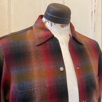 1960's TOWNCRAFT Rayon L/S Shirt