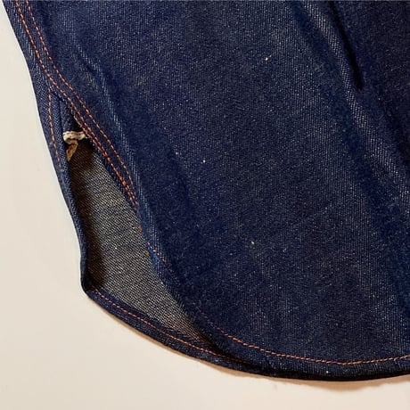 1950's TURNER TOGS Denim Western L/S Shirt Deadstock