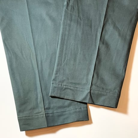 1960's US.ARMY Chino Trousers SPRUCE GREEN Deadstock