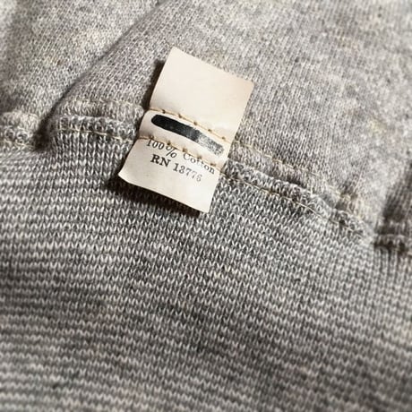 1960's Unknown Sweat Parka Deadstock