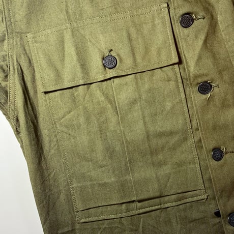 1940's US.ARMY M-43 Herringbone Jacket Deadstock