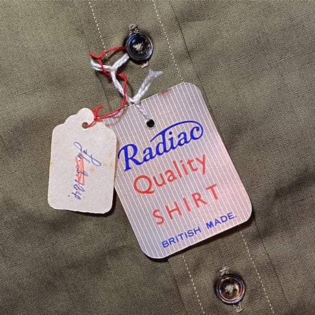 1930's〜 Radiac Poplin L/S Shirt Deadstock