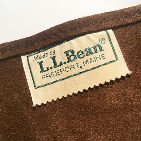 1980's L.L.Bean Musset Suede Bag