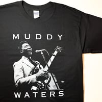 1990's〜 GILDAN MUDDY WATERS Printed Tee Deadstock