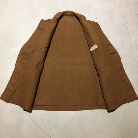 1930's〜 MARUQUE VEUVE MAURIANGE Linen Hunting Jacket