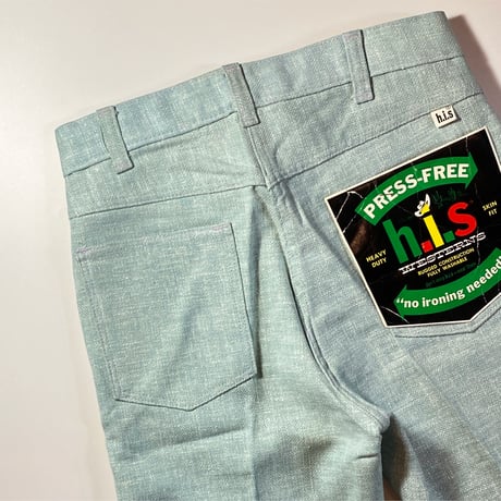 1960's h.i.s Tapered Pants Deadstock