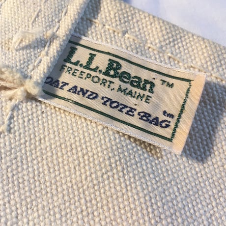 1980's L.L.Bean Boat&Tote Canvas Bag